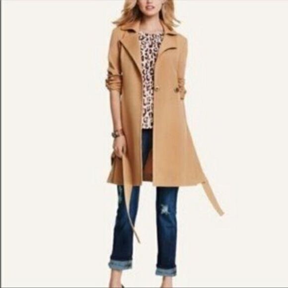 Cabi ginger Leopard Print Sleeveless Blouse With Back Zipper size small - Picture 2 of 8